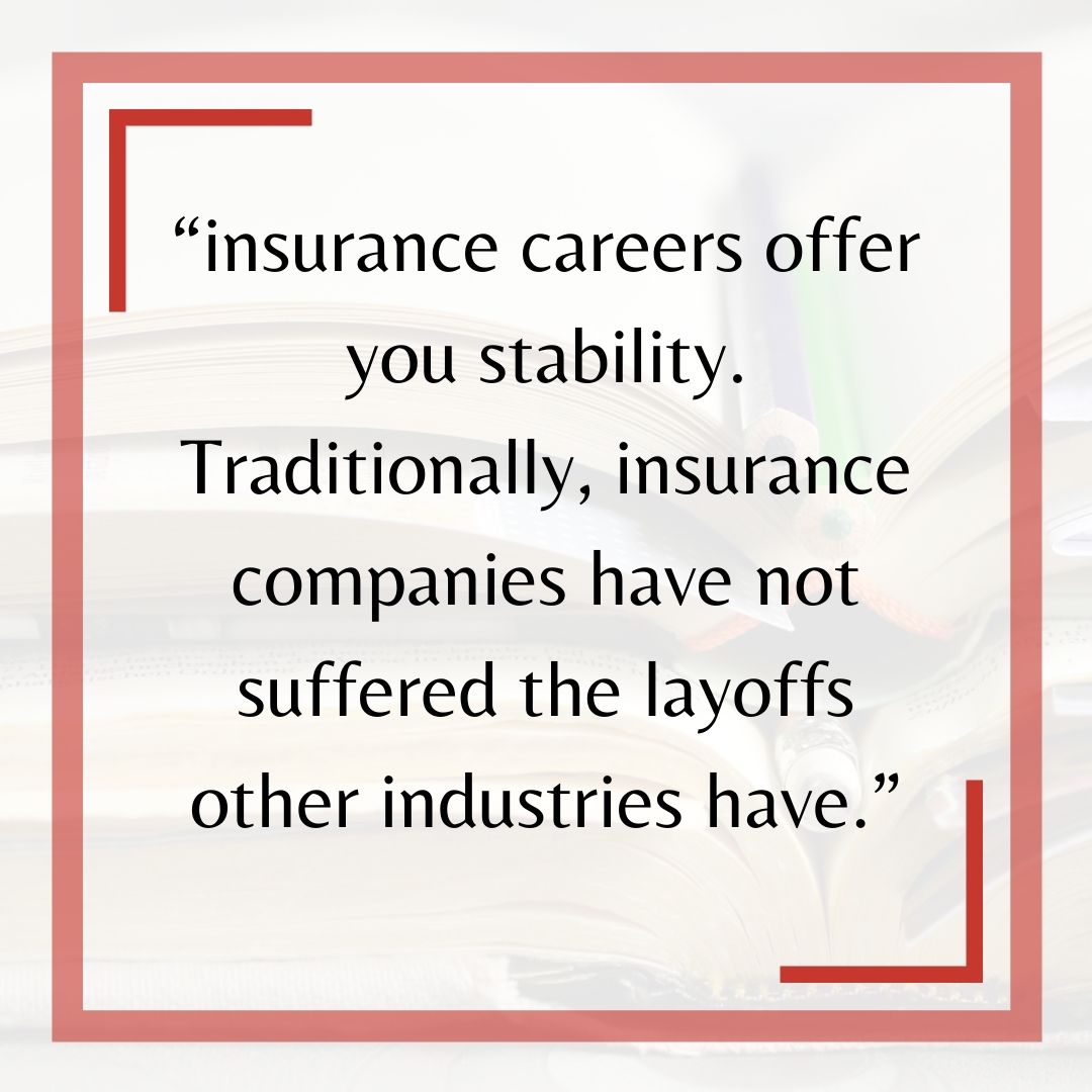 Insurance Career Quote